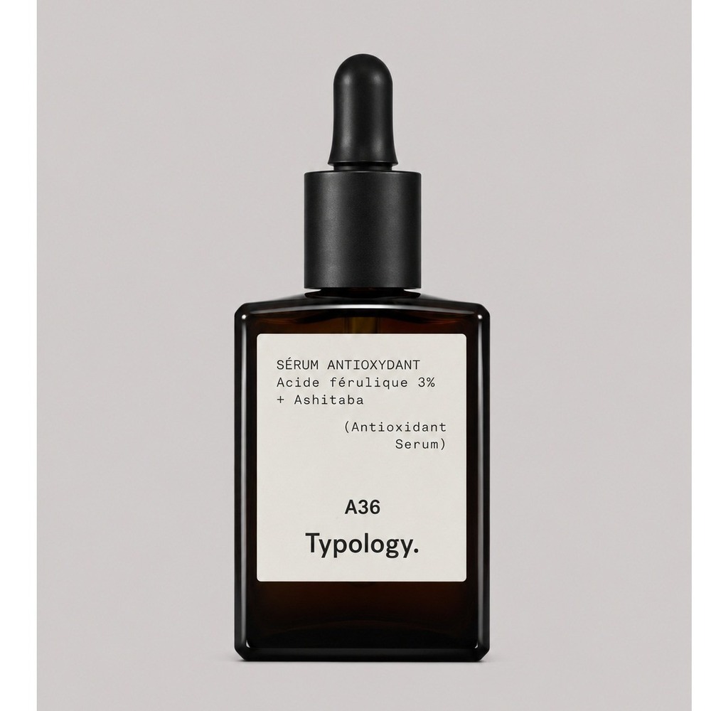 Typology A36 Antioxidant Serum 3% Ferulic Acid Ashitaba 15ml Made in France
